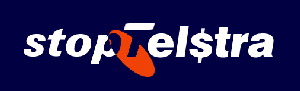 Stop Telstra Logo