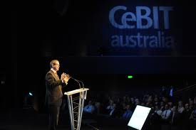 Communications Minister Stephen Conroy. Image: CeBIT Australia