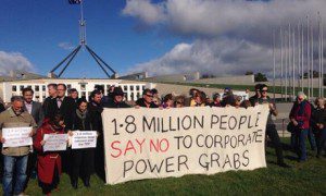 TPP Protest Canberra 140528